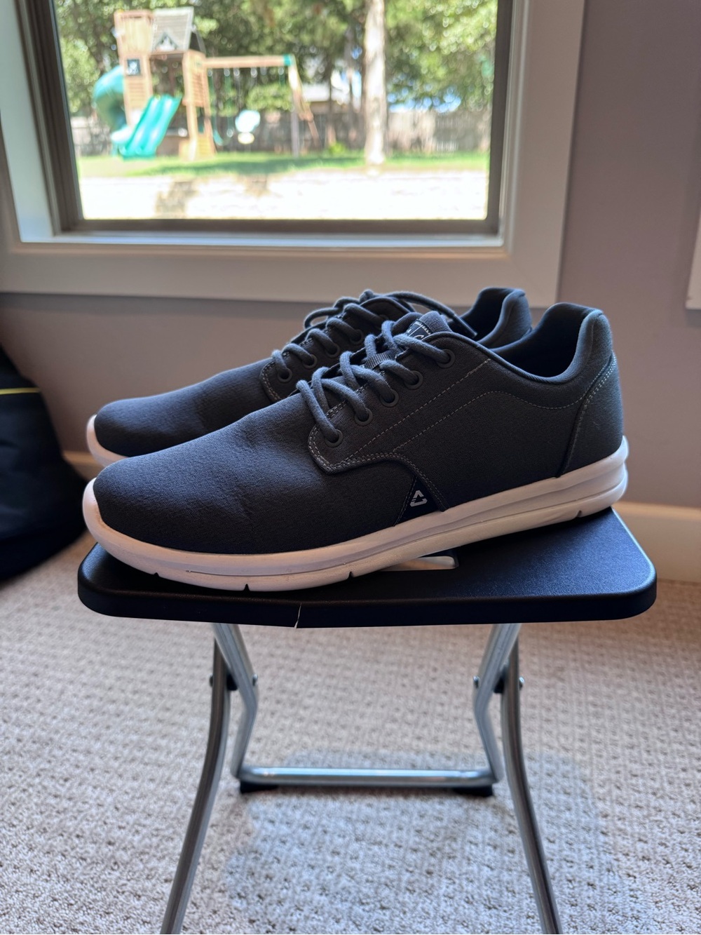 Cuater by Travis Mathews Men's Casual Lace-Up Sneakers in Blue